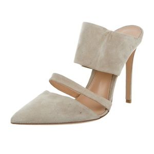 Gianvito Rossi for Altuzzara Suede Mule Heels